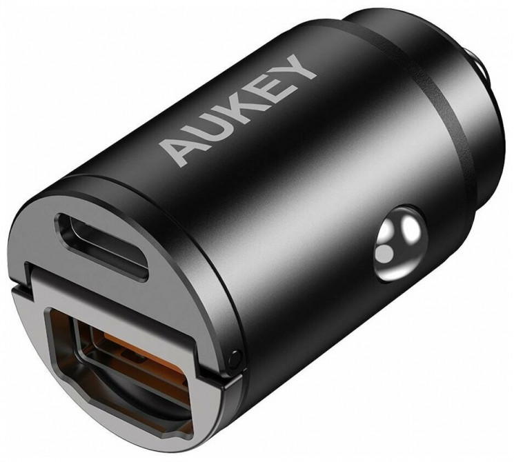Зарядное устройство Aukey USB-C + USB 3.0 30W CC-A3